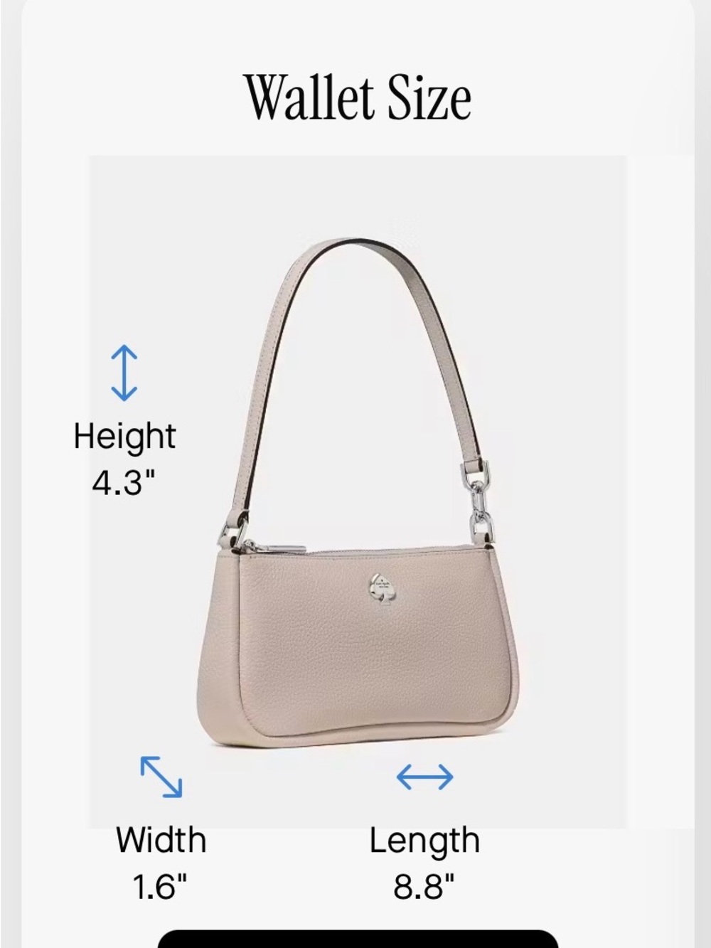 kate spade Mini Shoulder Bag in Pale Blush - Picture 5 of 7